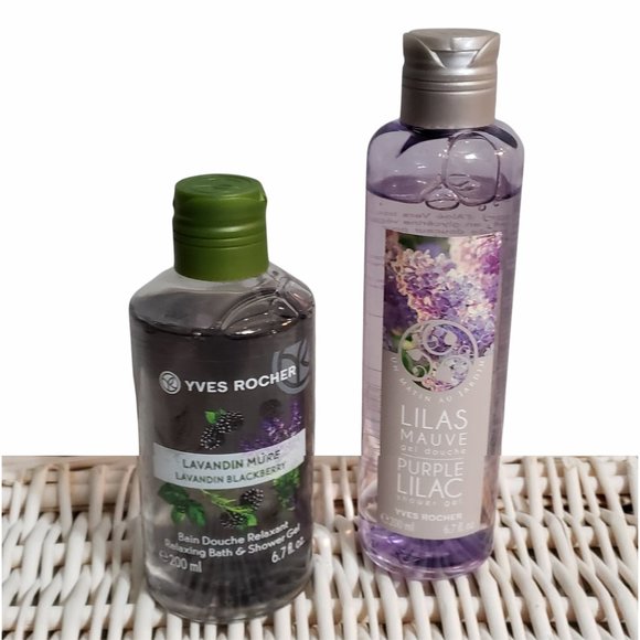 Yves Rocher Lilac & Blackberry Shower Gel - Picture 1 of 6